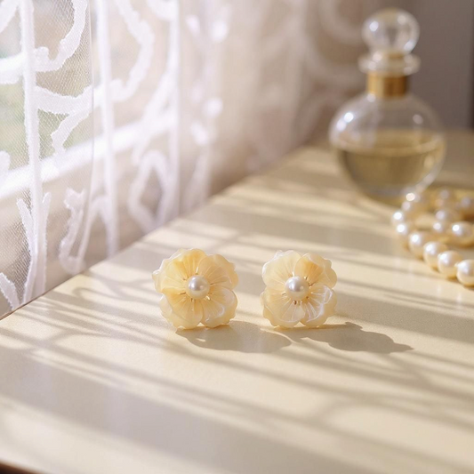 Baroque Belle  Stud Dangle Earrings