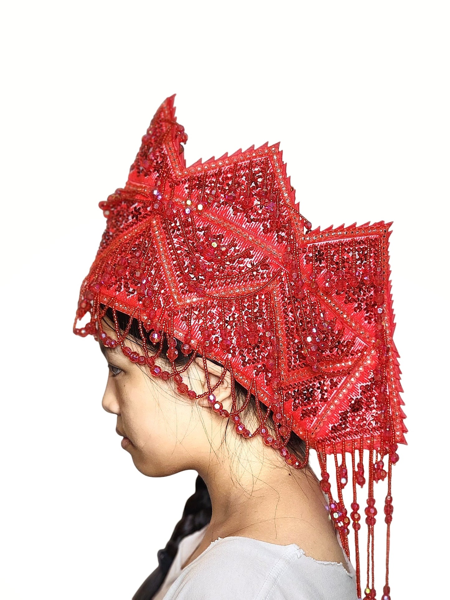 Hmong Traditional Princess/Queen | Red