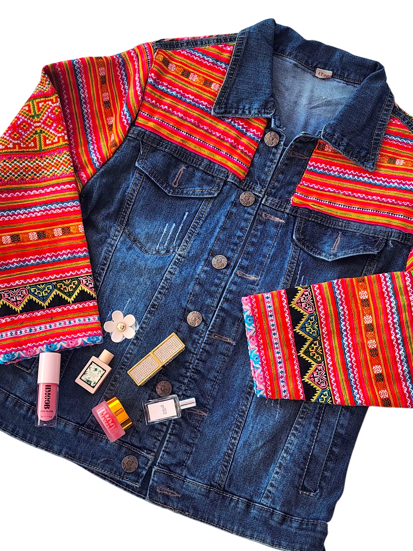Hmong Modernist Jean Jacket