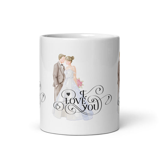 Wedded Bliss: Elegant Keepsake Mug