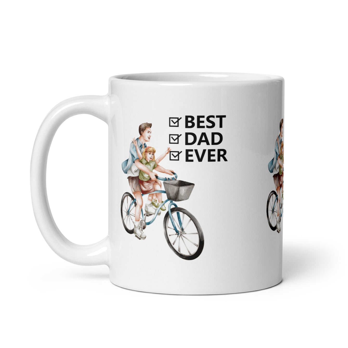 Ultimate Best Dad Ever Glossy Mug
