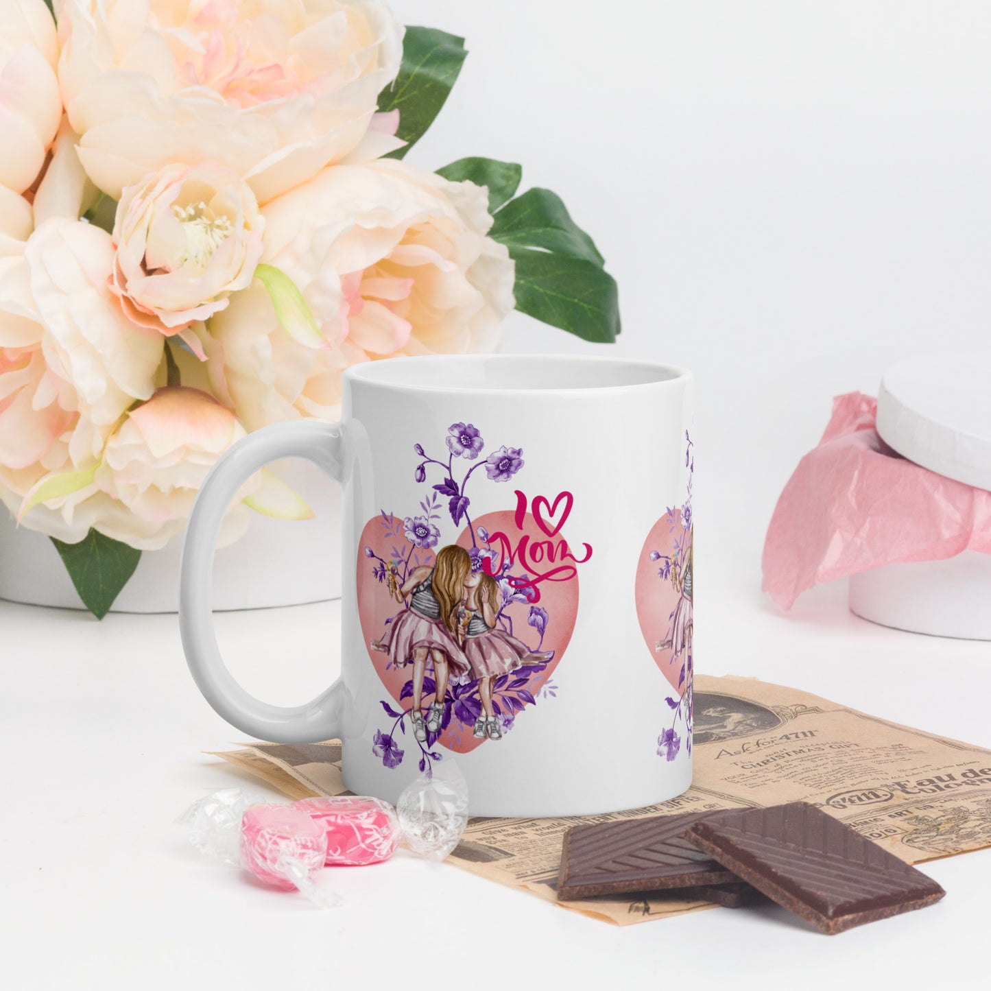 Heartwarming Mom-Daughter Mug