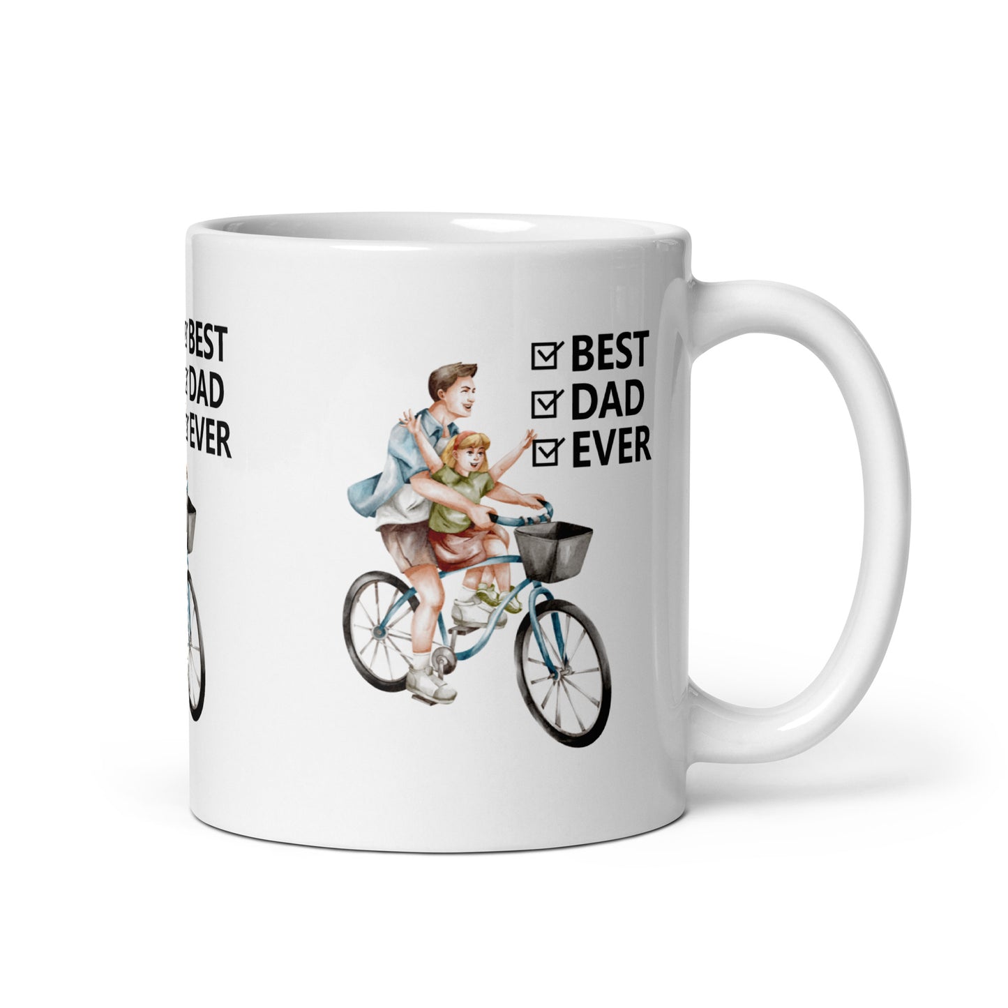 Ultimate Best Dad Ever Glossy Mug