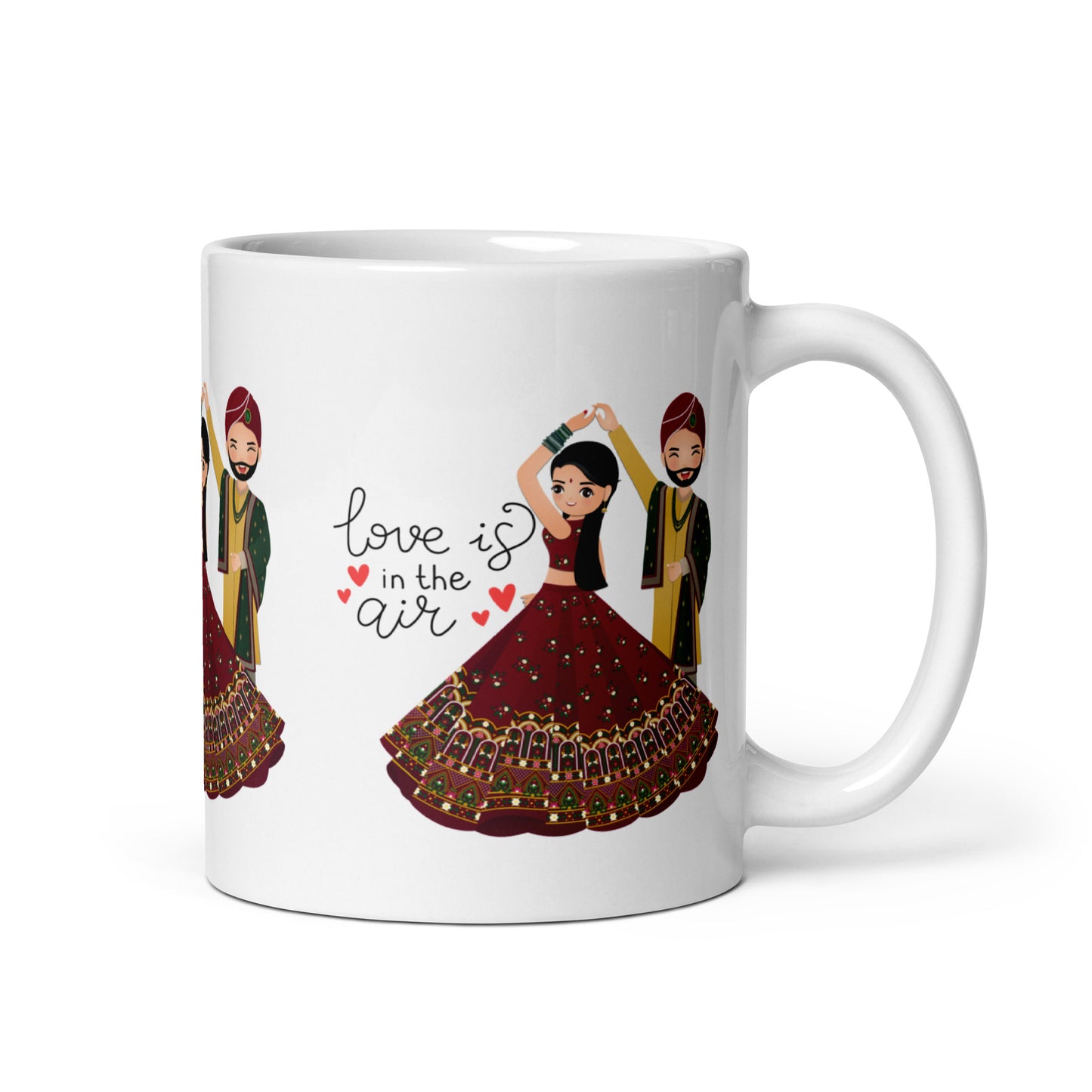 Newlywed Bliss: Love is in the Air Mug