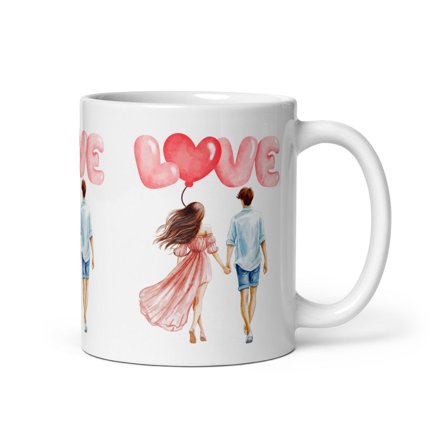 Love Blooms Ceramic Mug