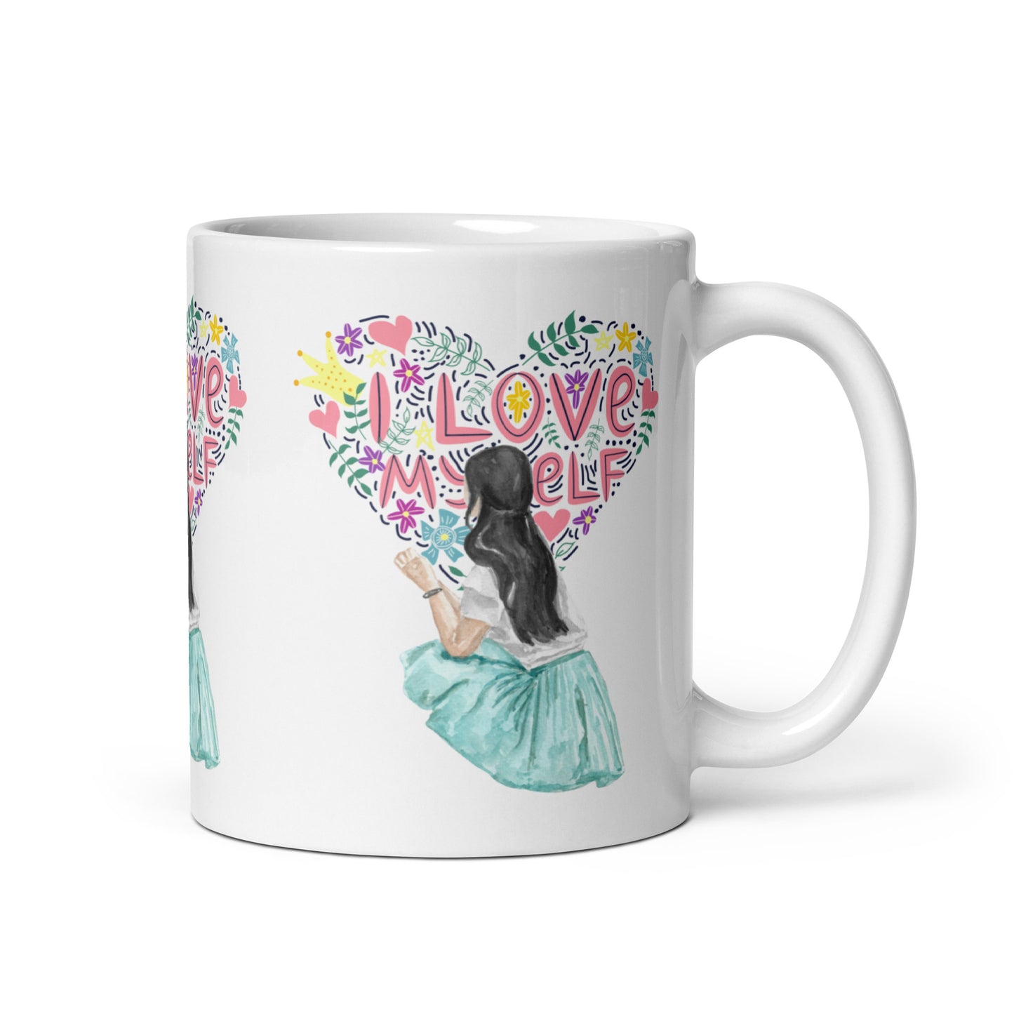 "Celebrate You: I Love Myself Coffee Mug