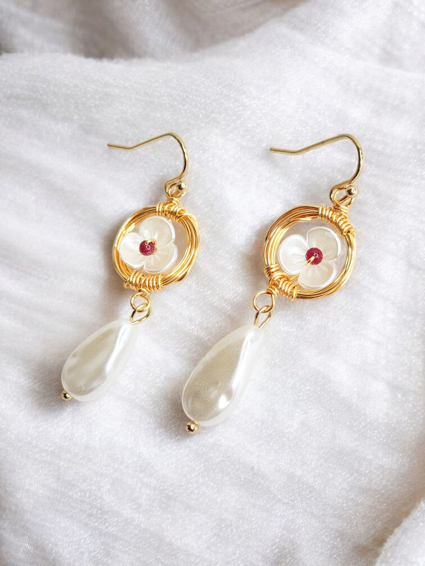 Golden Bloom Earrings