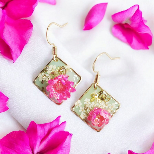 Golden Bloom Earrings