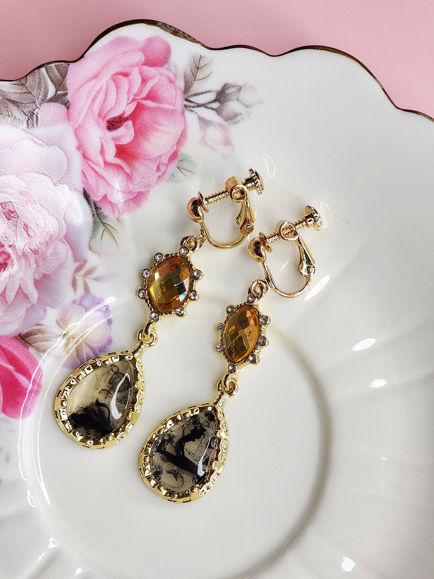 Golden Era Dangles Earrings