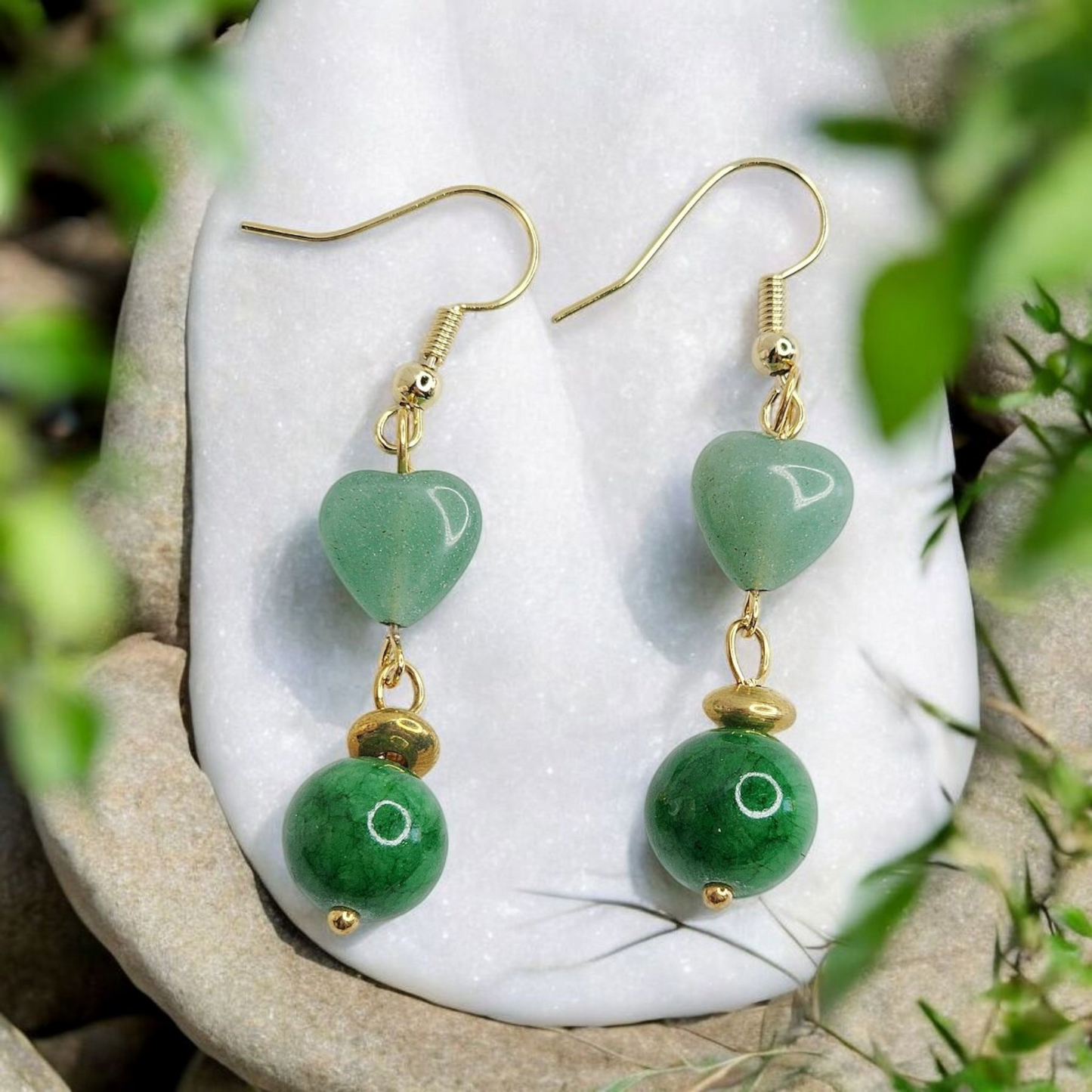 Gemstone Cascade Earrings