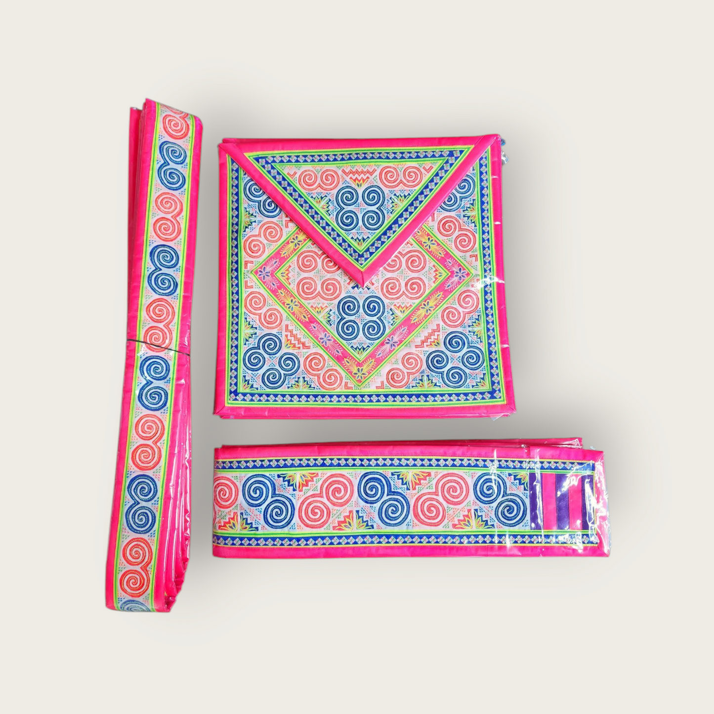 Hmong Handmade Paj Ntaub Qwj | Set 0052