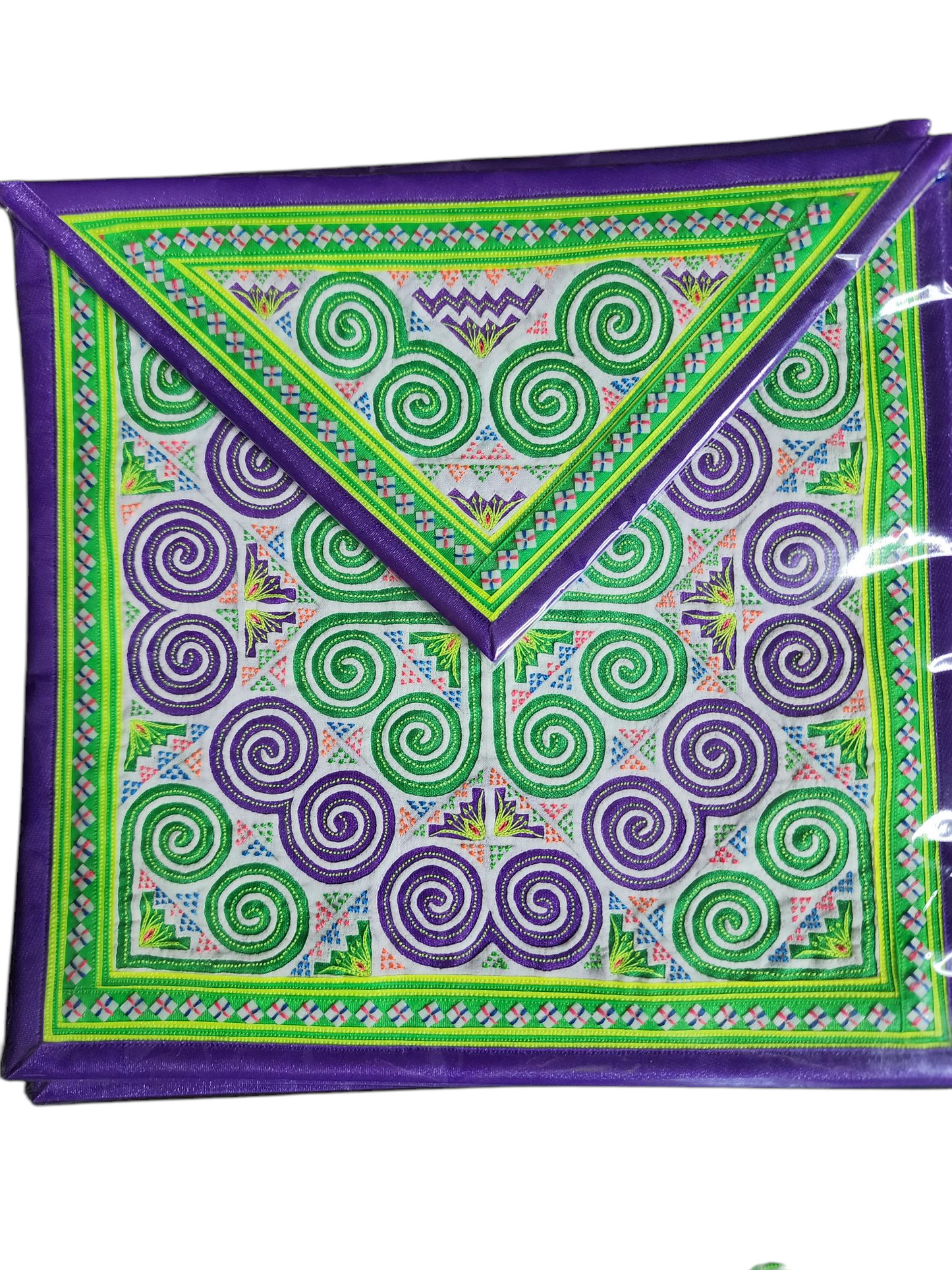 Hmong Handmade Paj Ntaub Qwj Set 0055