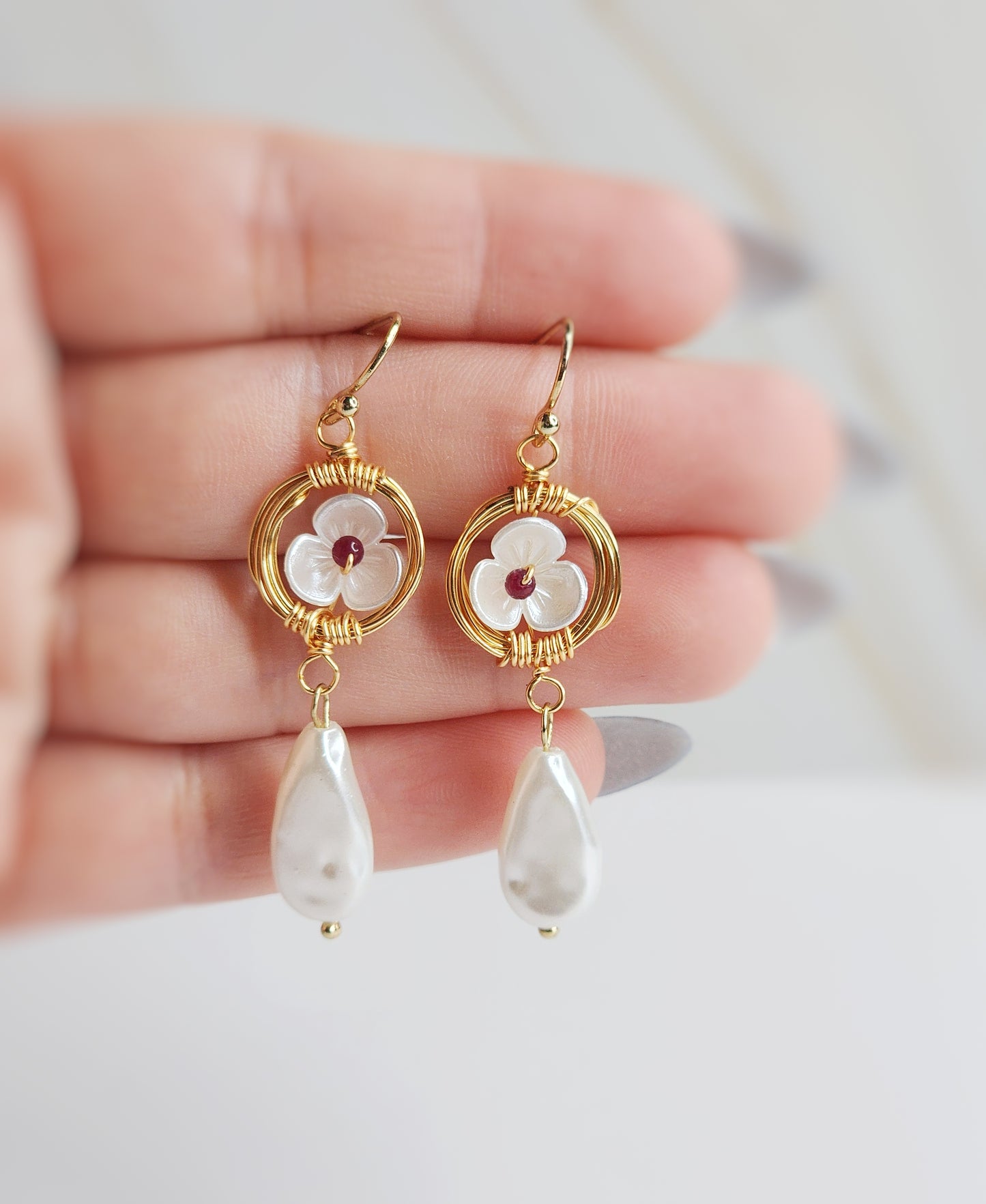 Golden Bloom Earrings