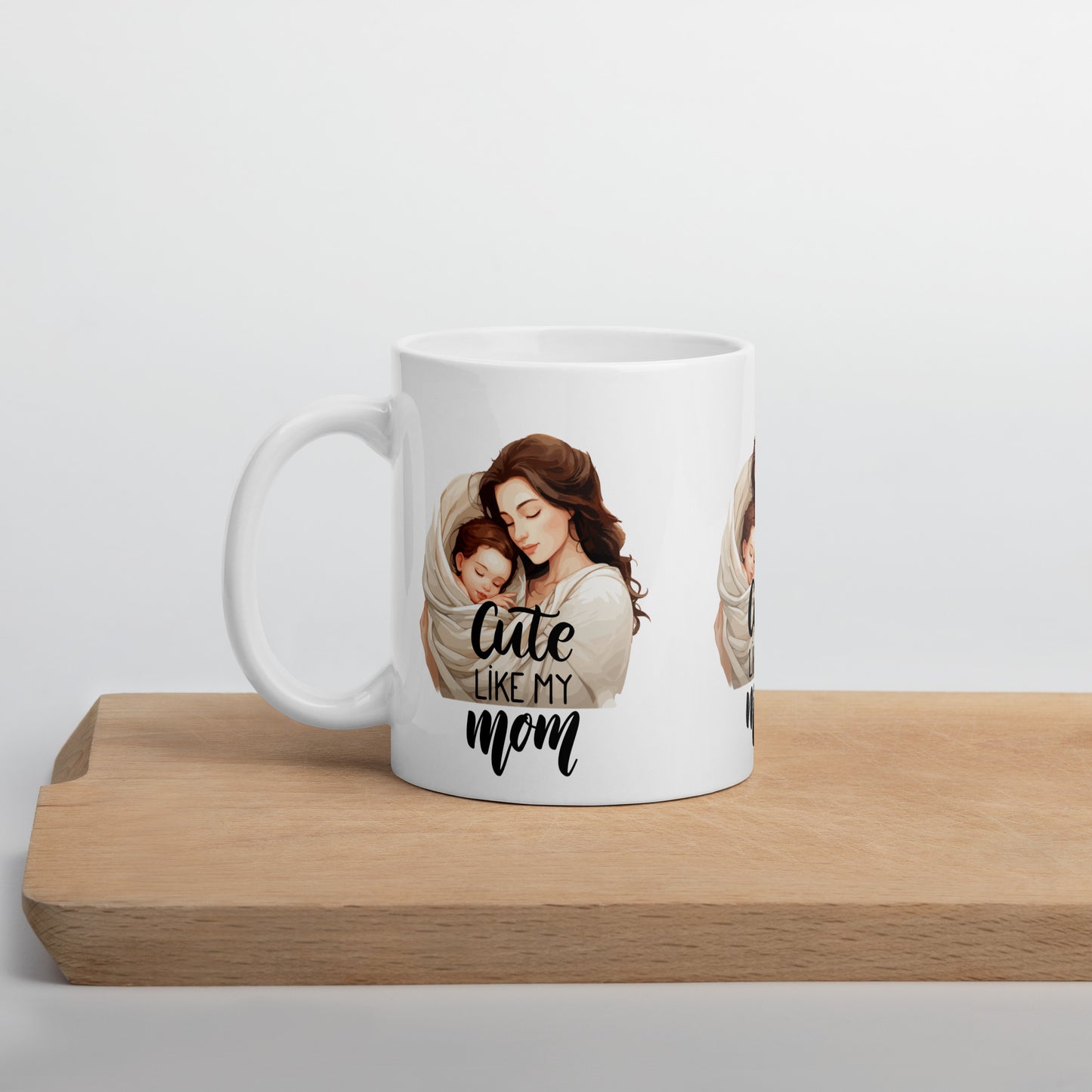 Adorable Like Mom: Glossy Mug Edition