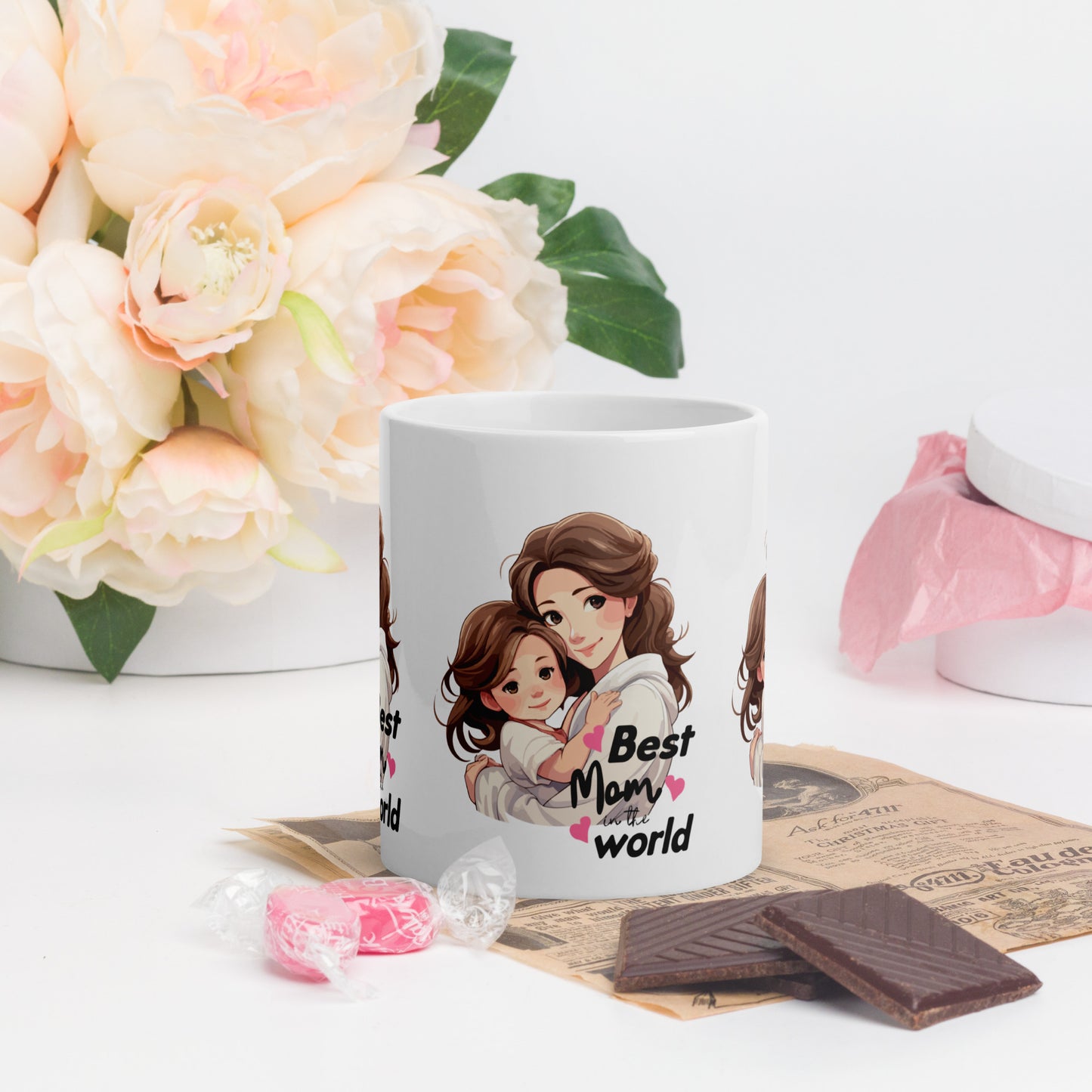 Best Mom in the World Glossy Gift Mug