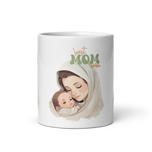 Cherished Moments: Holding Baby Boy Mug