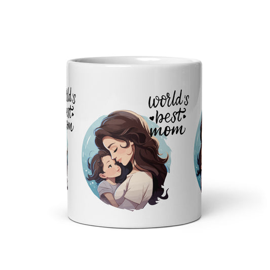 World's Best Mom Glossy Mug