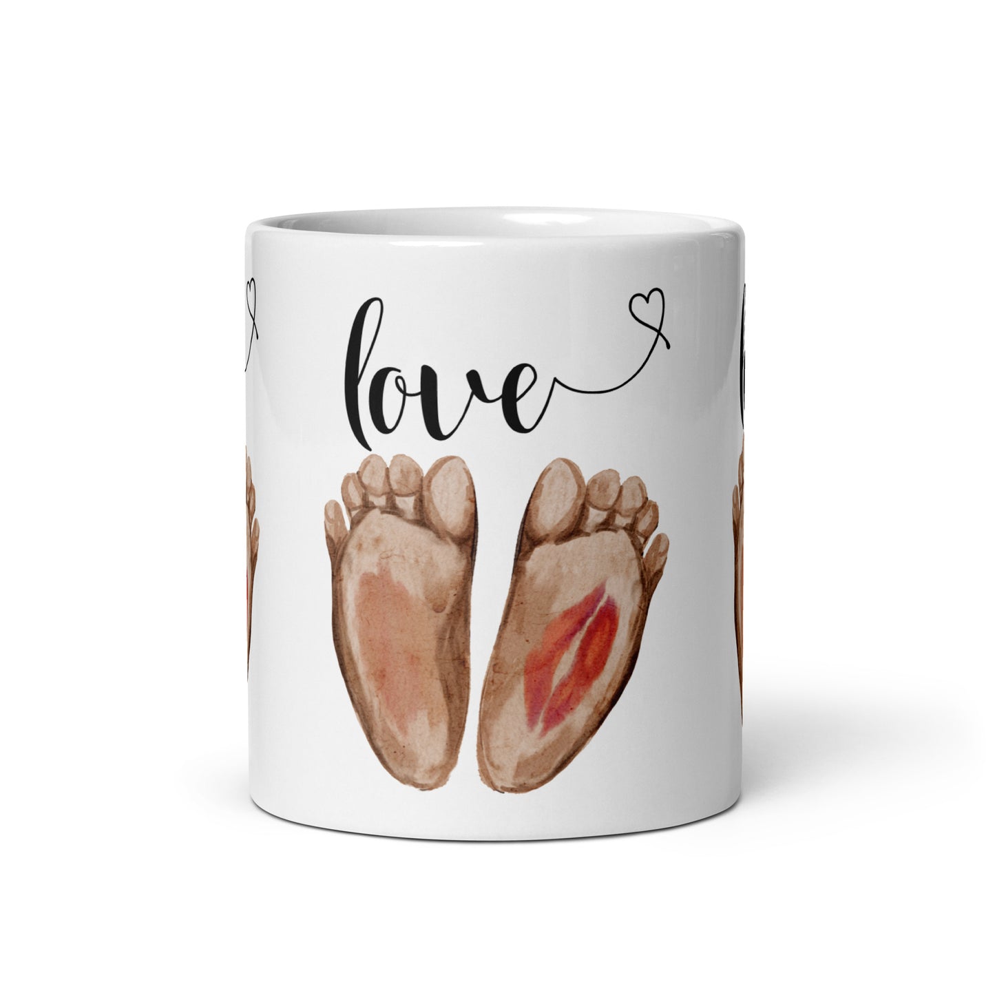 Baby Foot Love Keepsake Mug