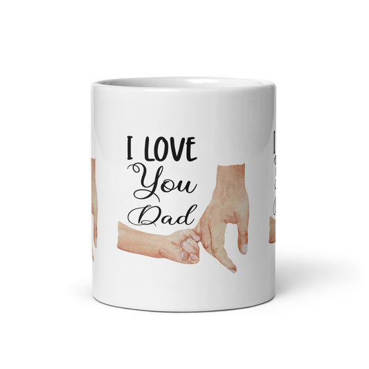 In Dad's Hands: Love Filled Mug