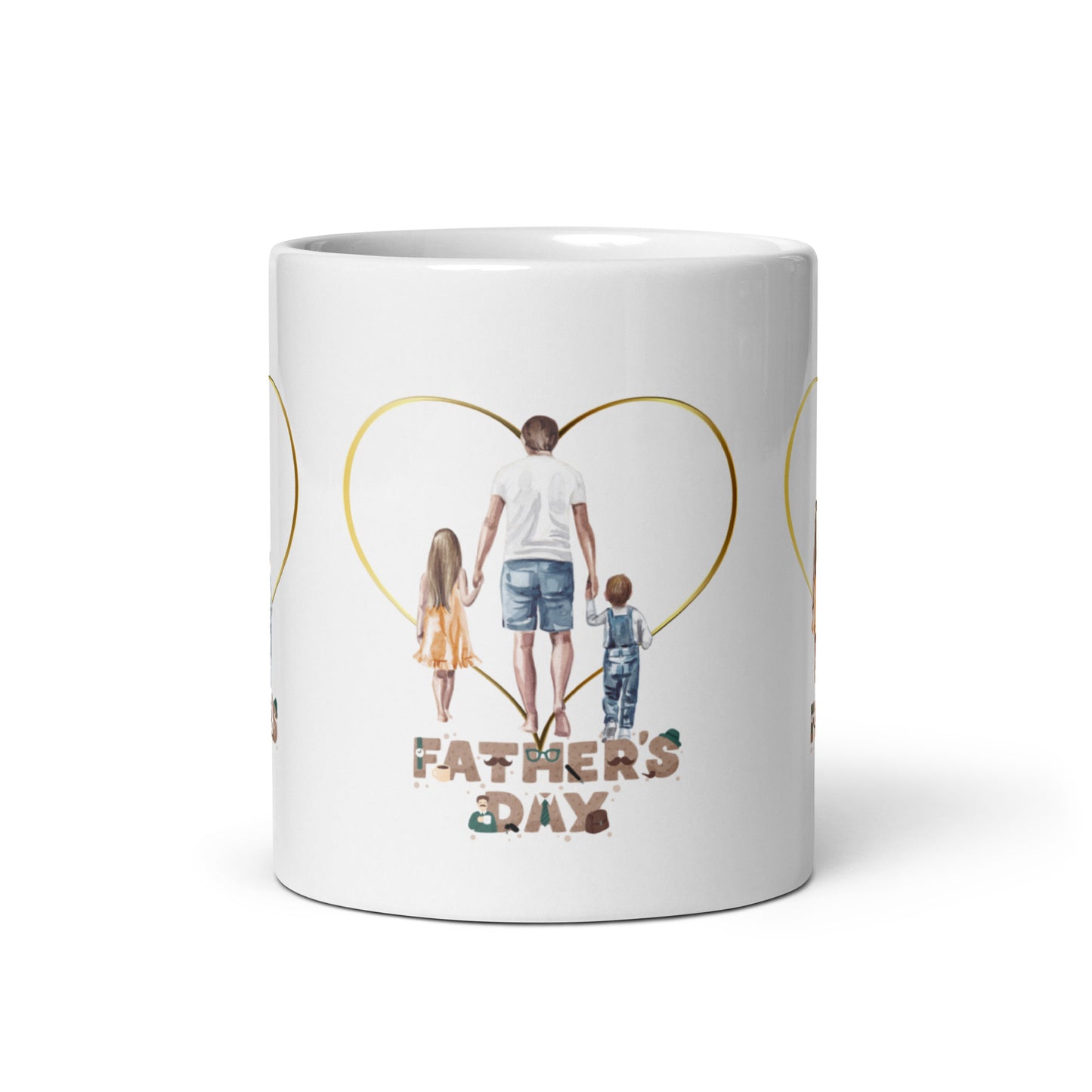 Dad's Favorite Brew: Father's Day White Mug