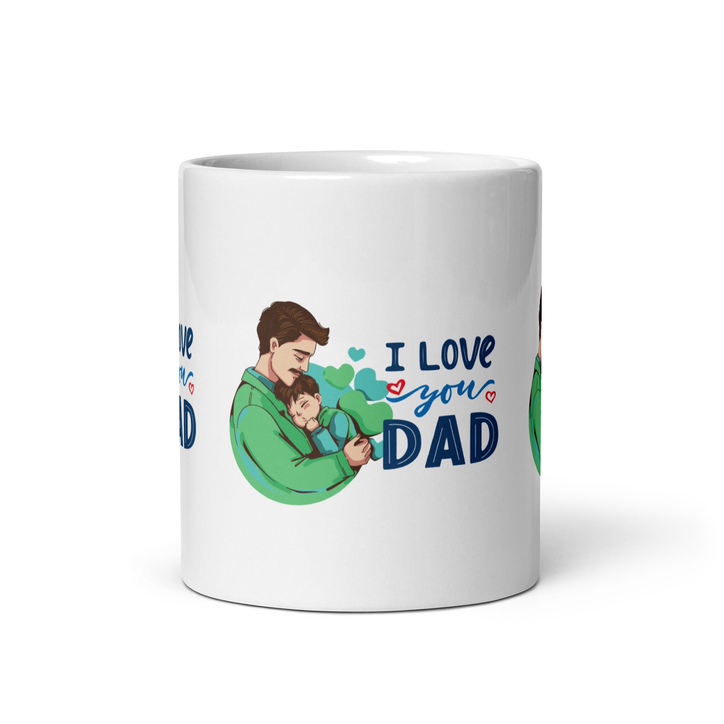 Daily Gratitude: I Love You Dad Coffee Mug