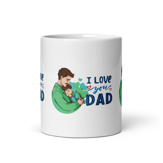 Daily Gratitude: I Love You Dad Coffee Mug