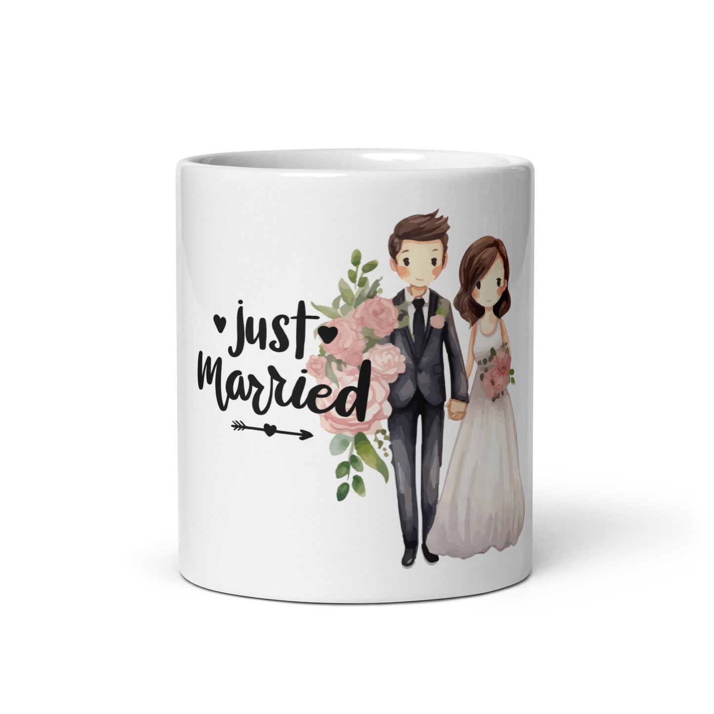 Just Married Celebration Mug