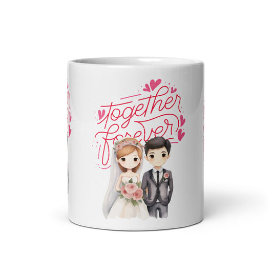 Forever Together Wedding Keepsake Mug