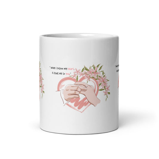 Love in Bloom Wedding Mug