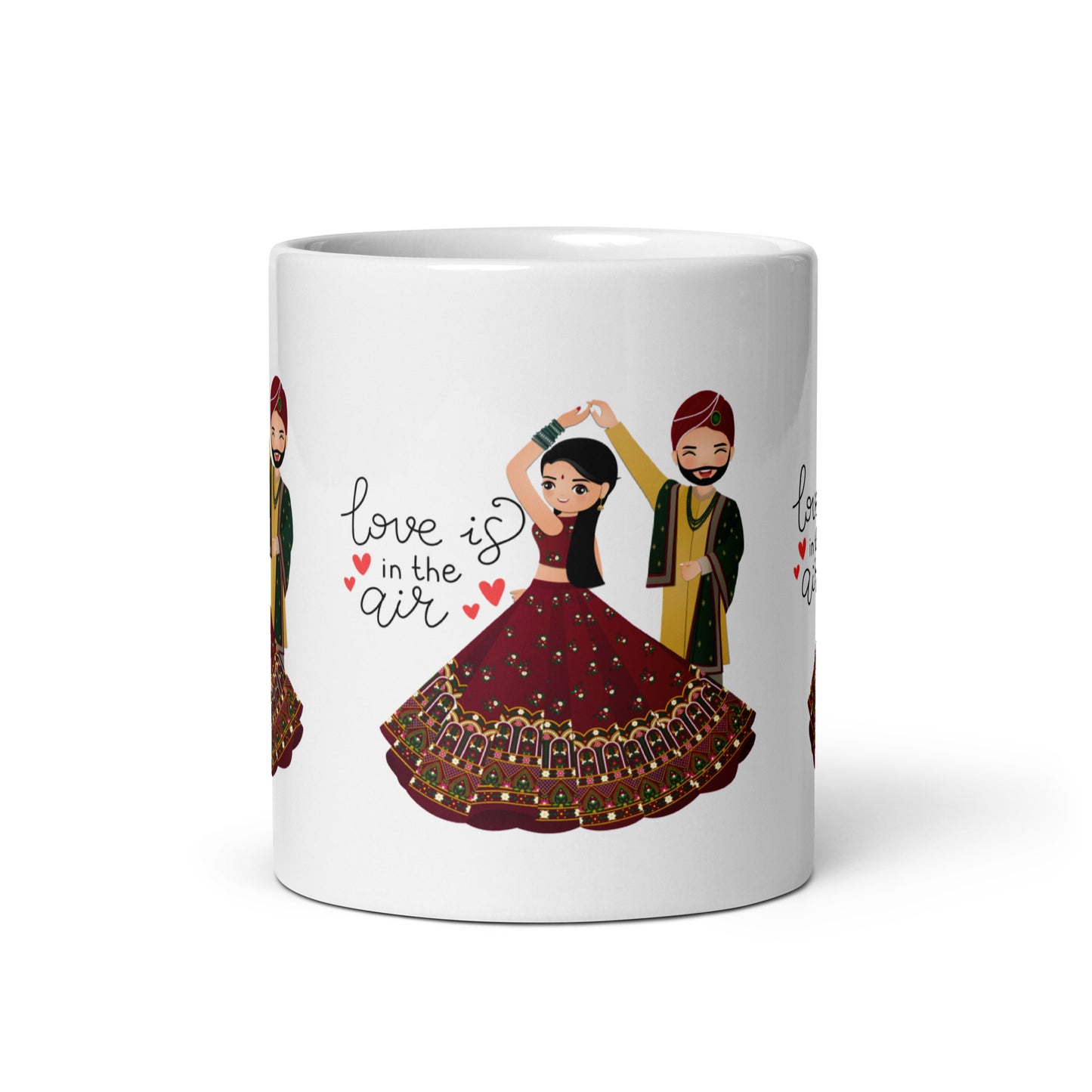 Newlywed Bliss: Love is in the Air Mug