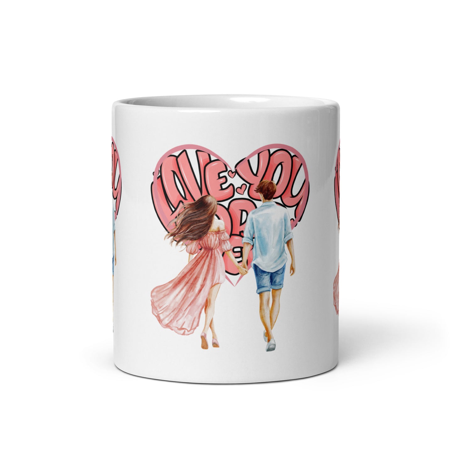 Heartfelt Affection: 'I Love You' Ceramic Mug