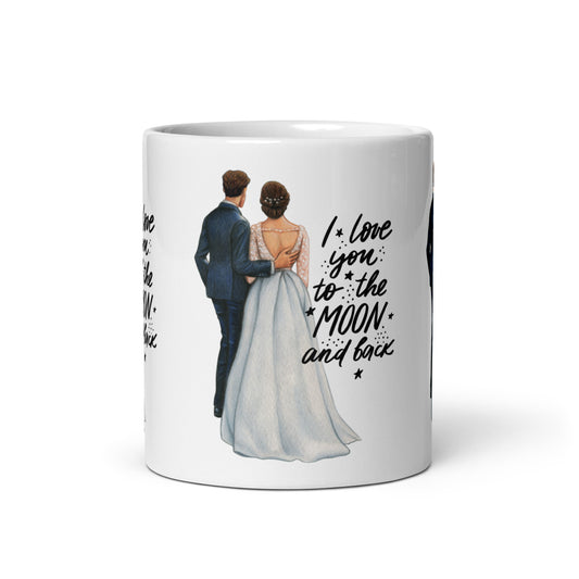 To the Moon and Back: Celestial Love Mug