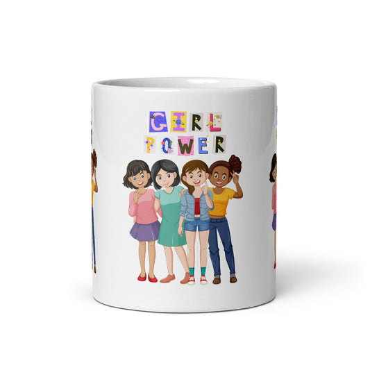 Rise & Shine: Girl Power Motivational Mug