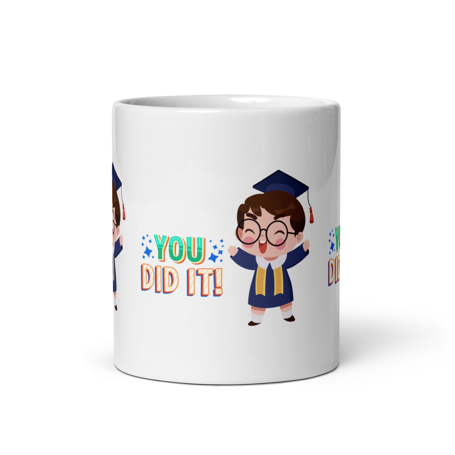 Cheers to Success: Personalized Graduation Mug