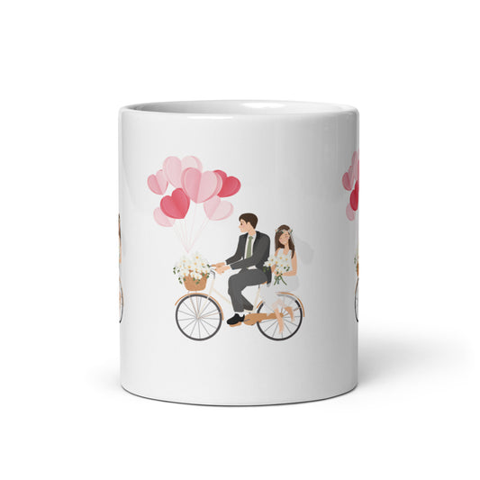 To Love, Laughter & Happily Ever After Wedding Mug