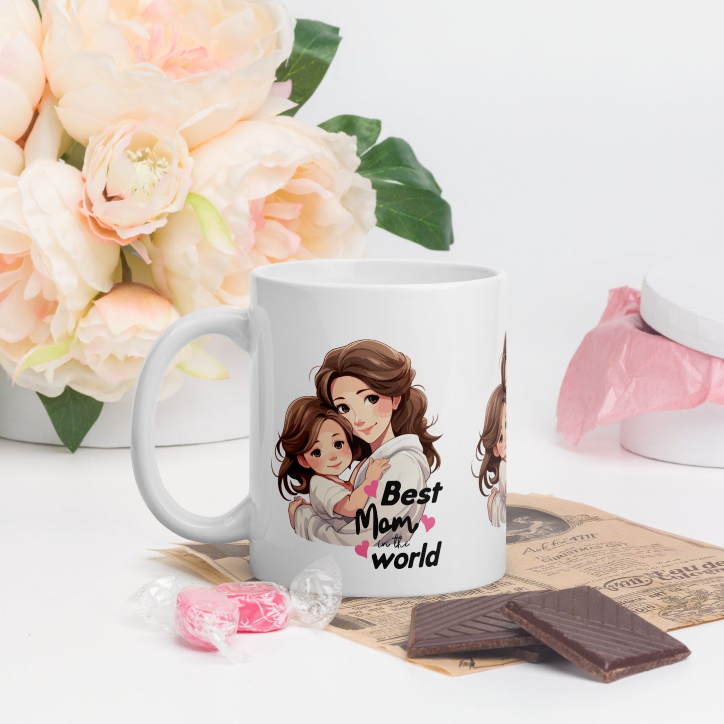 Best Mom in the World Glossy Gift Mug