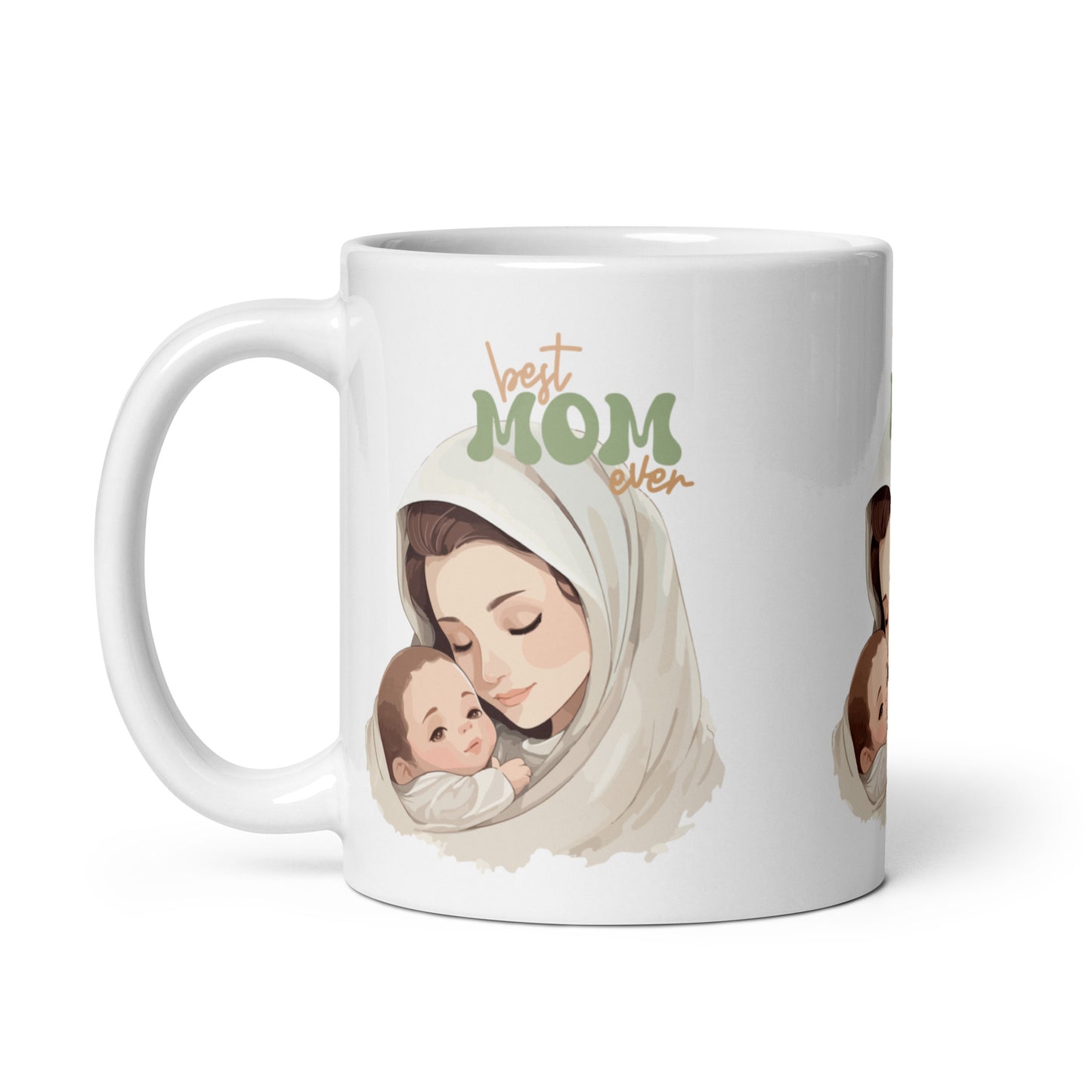 Cherished Moments: Holding Baby Boy Mug