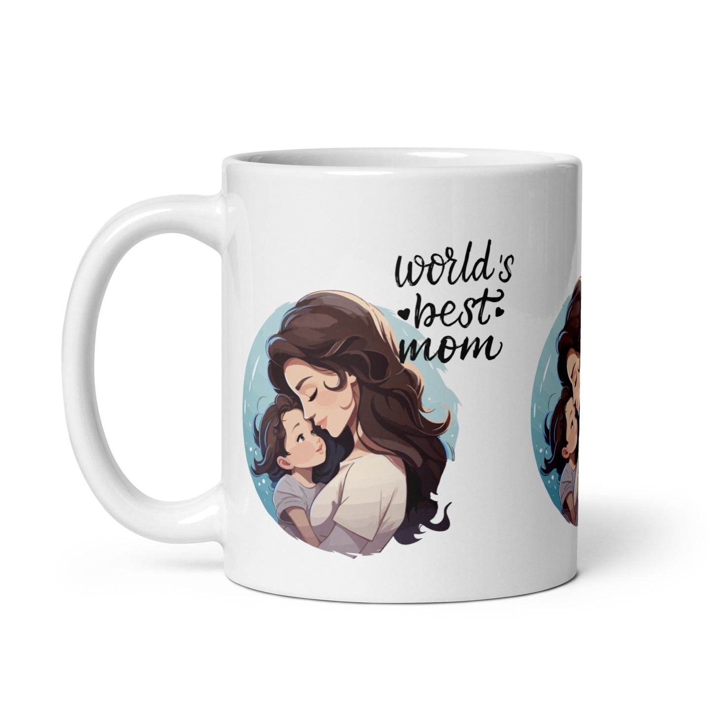 World's Best Mom Glossy Mug