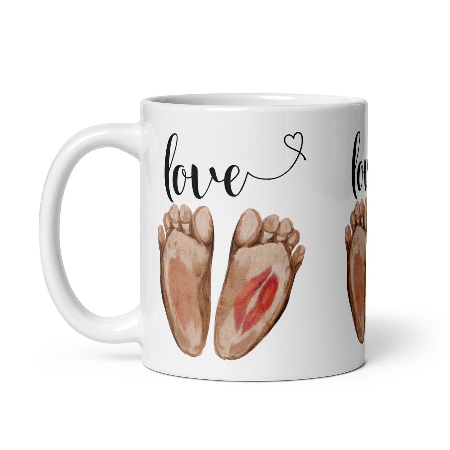 Baby Foot Love Keepsake Mug