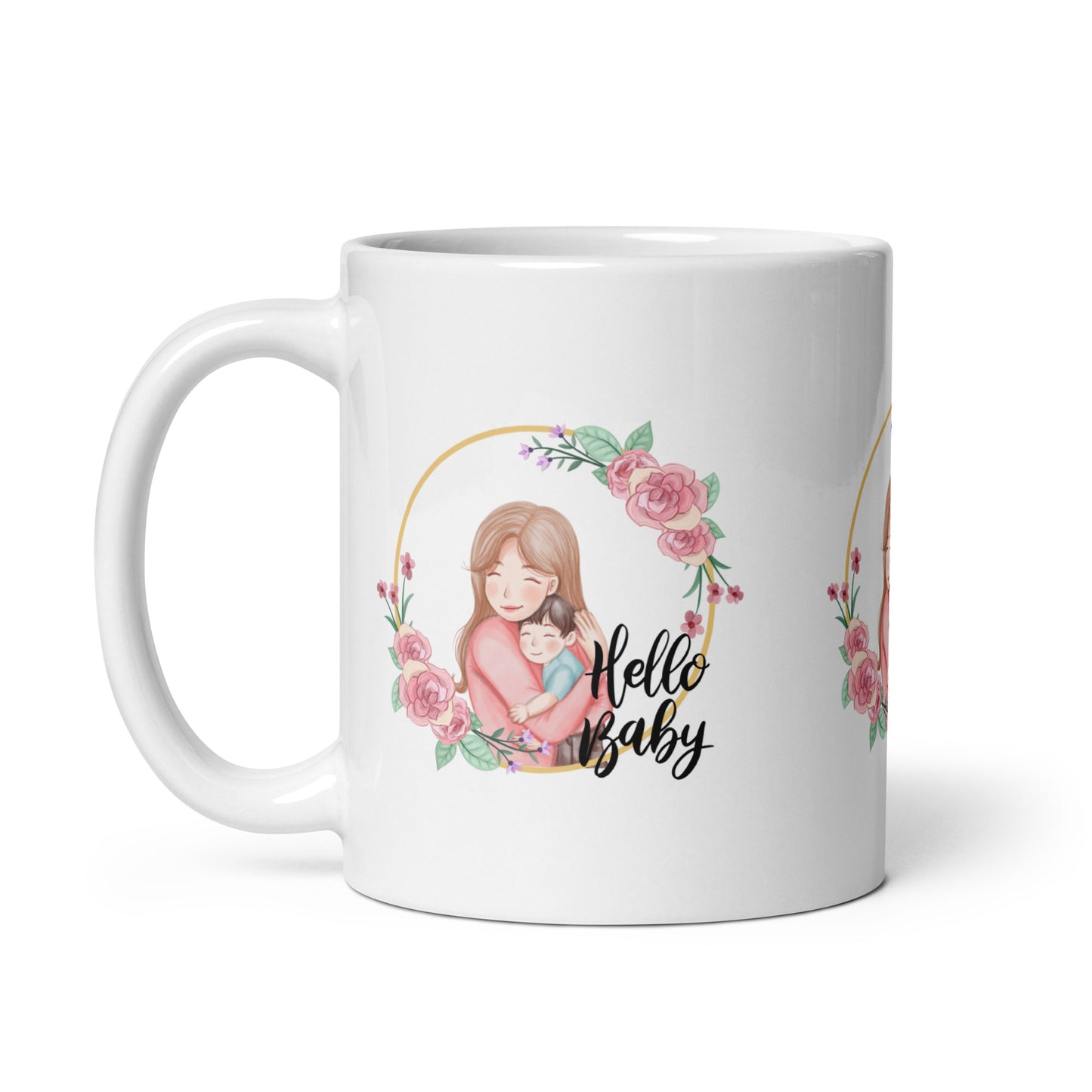 Little Starlight Baby Mom Glossy Mug