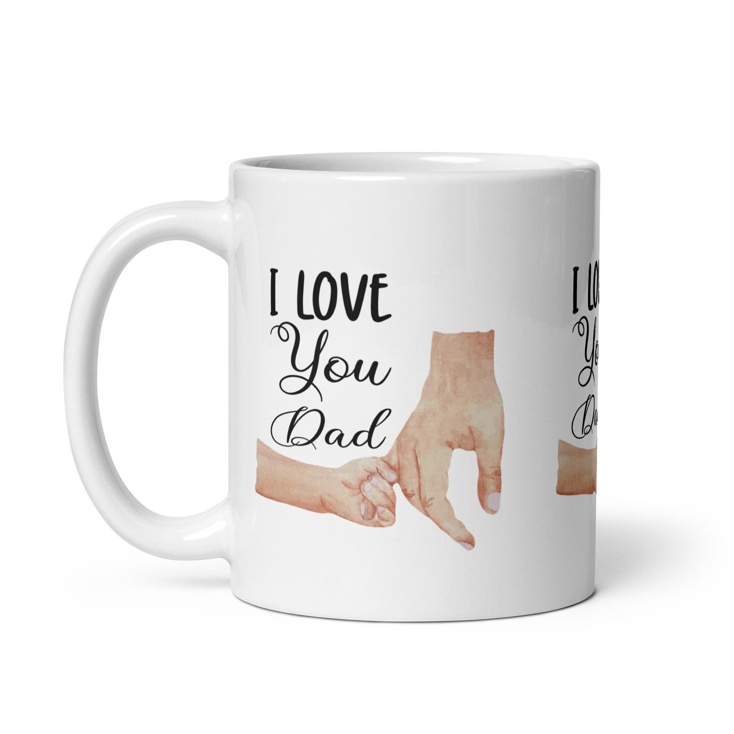 In Dad's Hands: Love Filled Mug