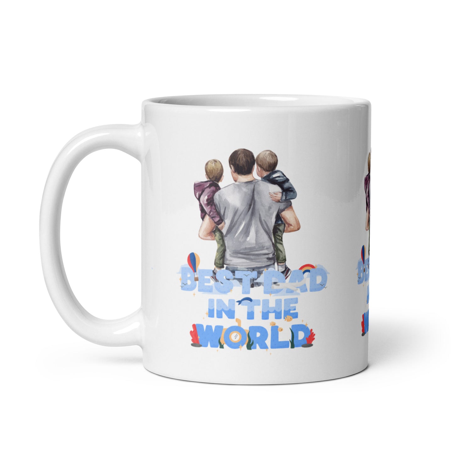 Glossy Mug for the Best Dad Ever