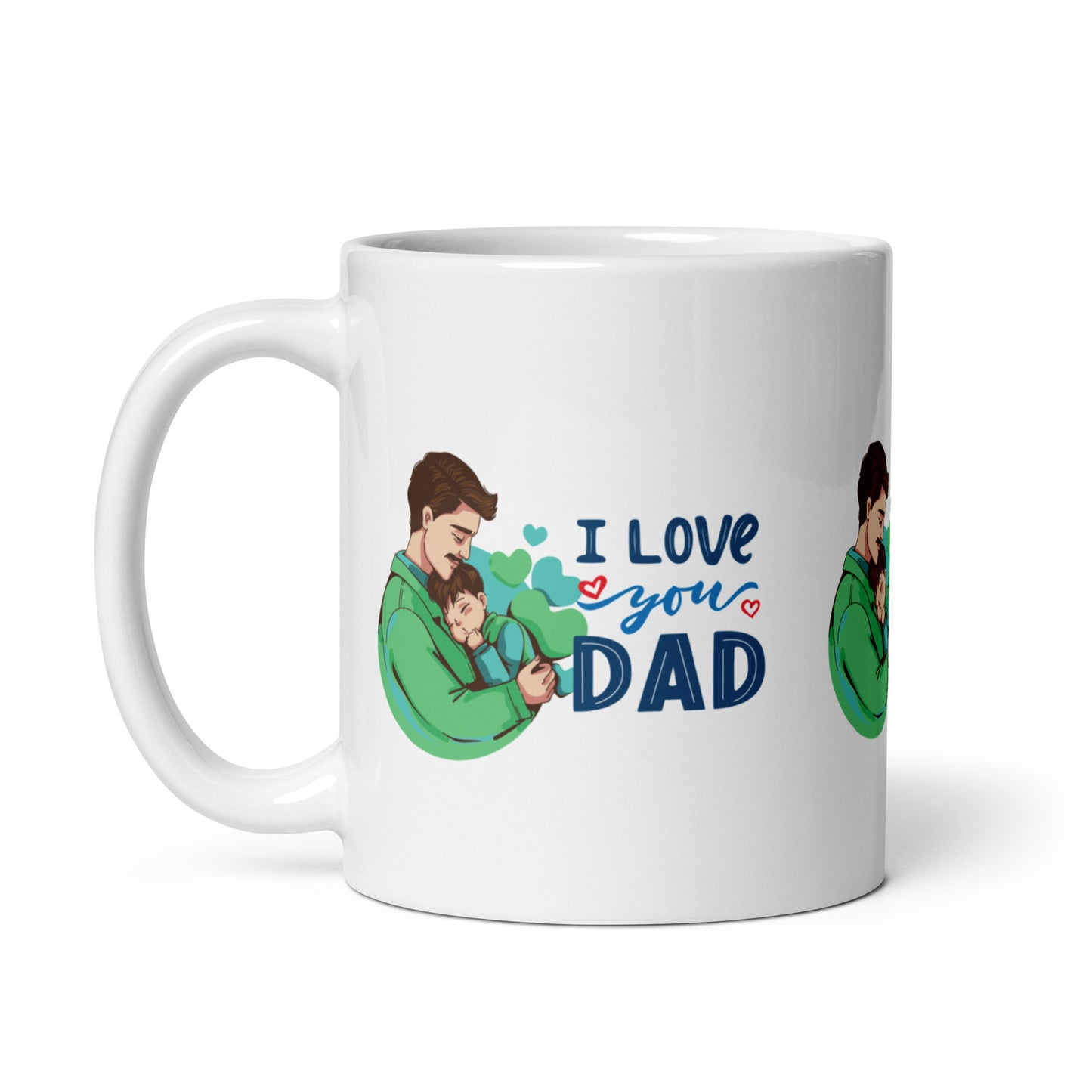 Daily Gratitude: I Love You Dad Coffee Mug