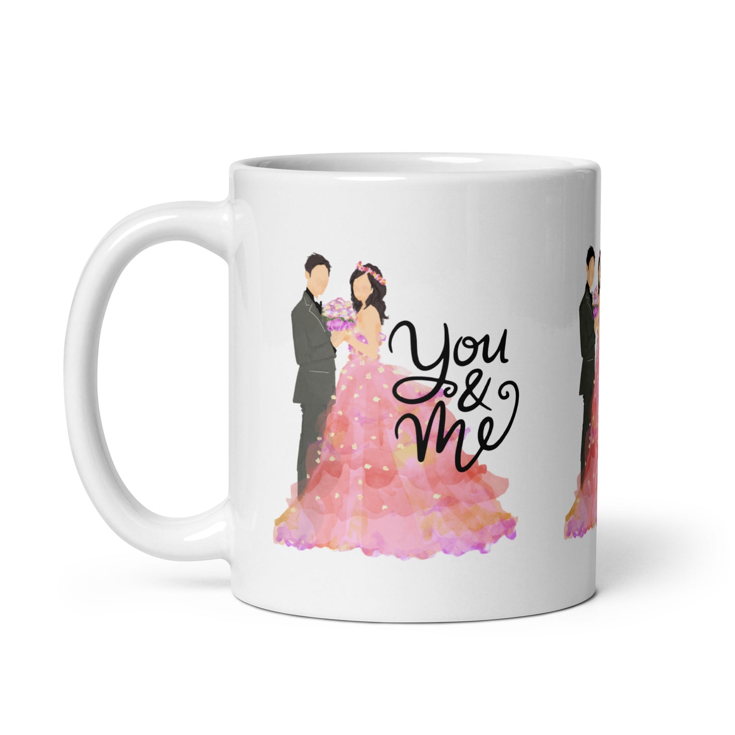 Love Knots: Personalized Wedding Mug