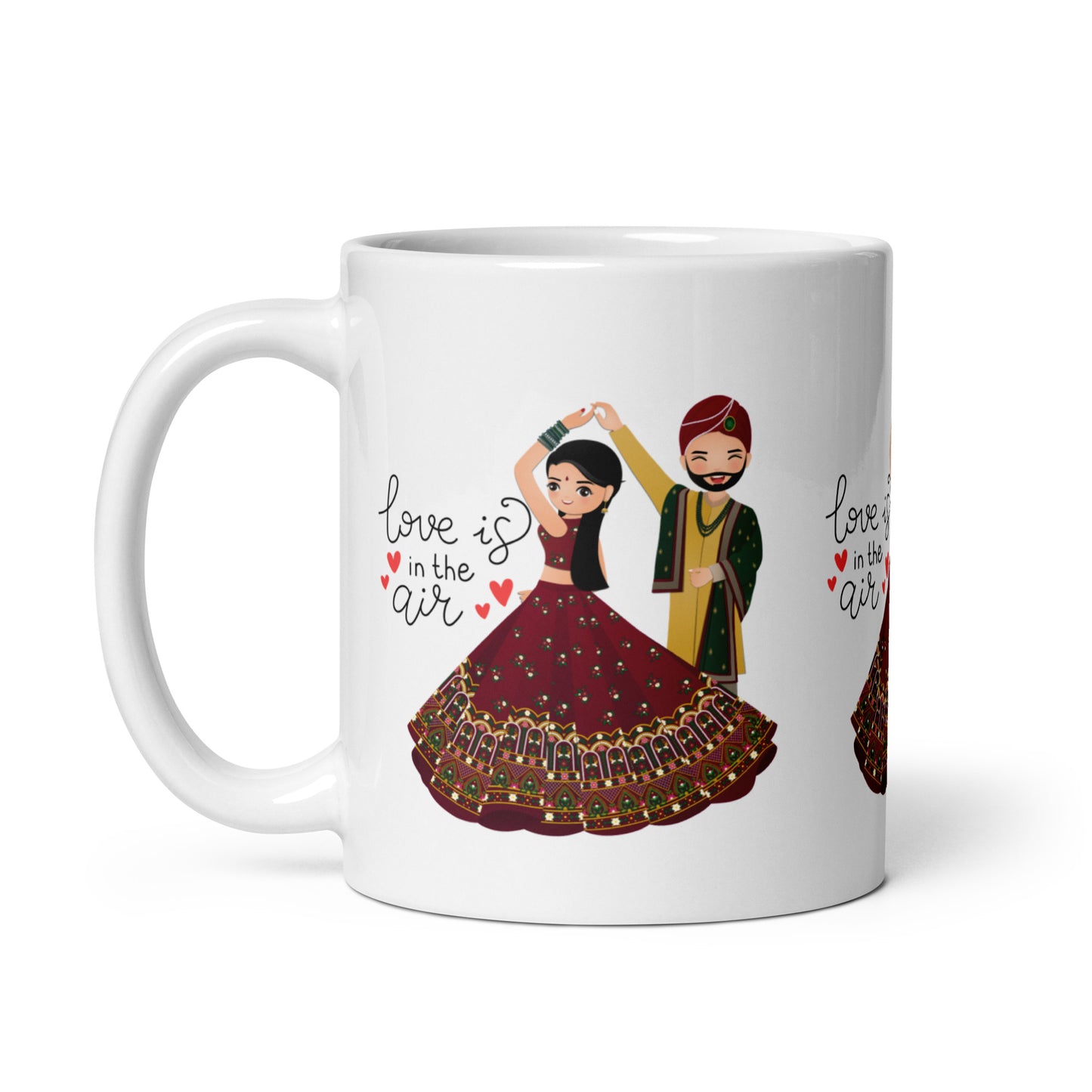 Newlywed Bliss: Love is in the Air Mug