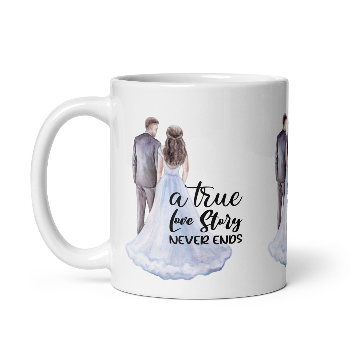 Timeless Romance: A Love Story Never Ends Mug