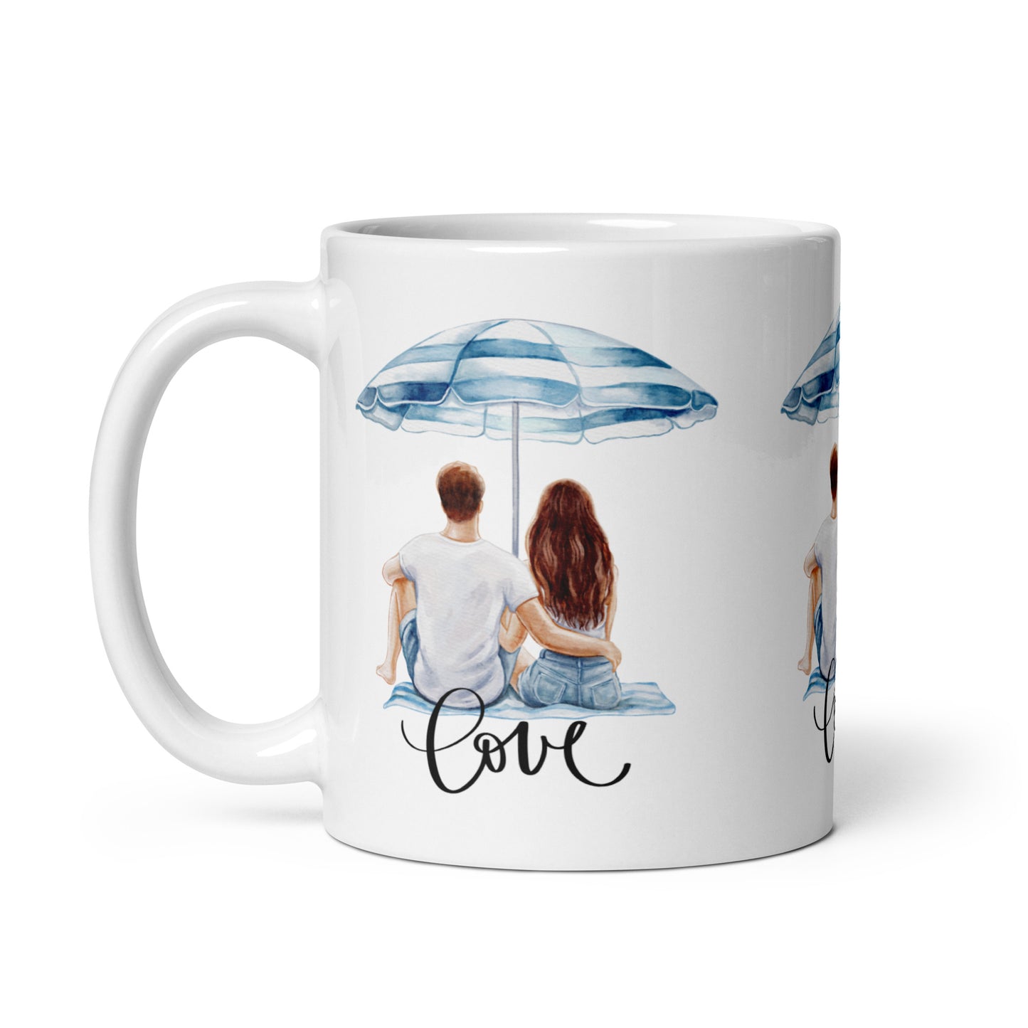 Heart to Heart: Romantic Couple Mug