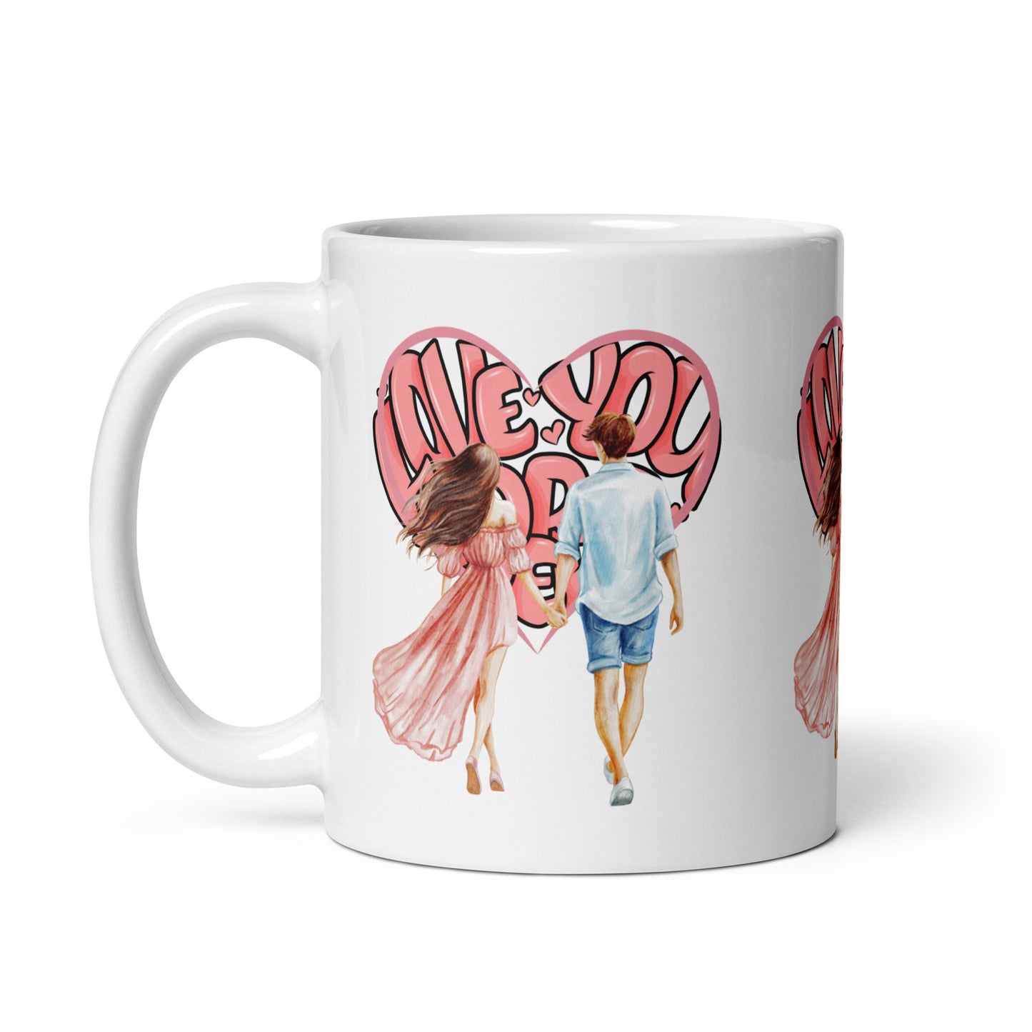 Heartfelt Affection: 'I Love You' Ceramic Mug