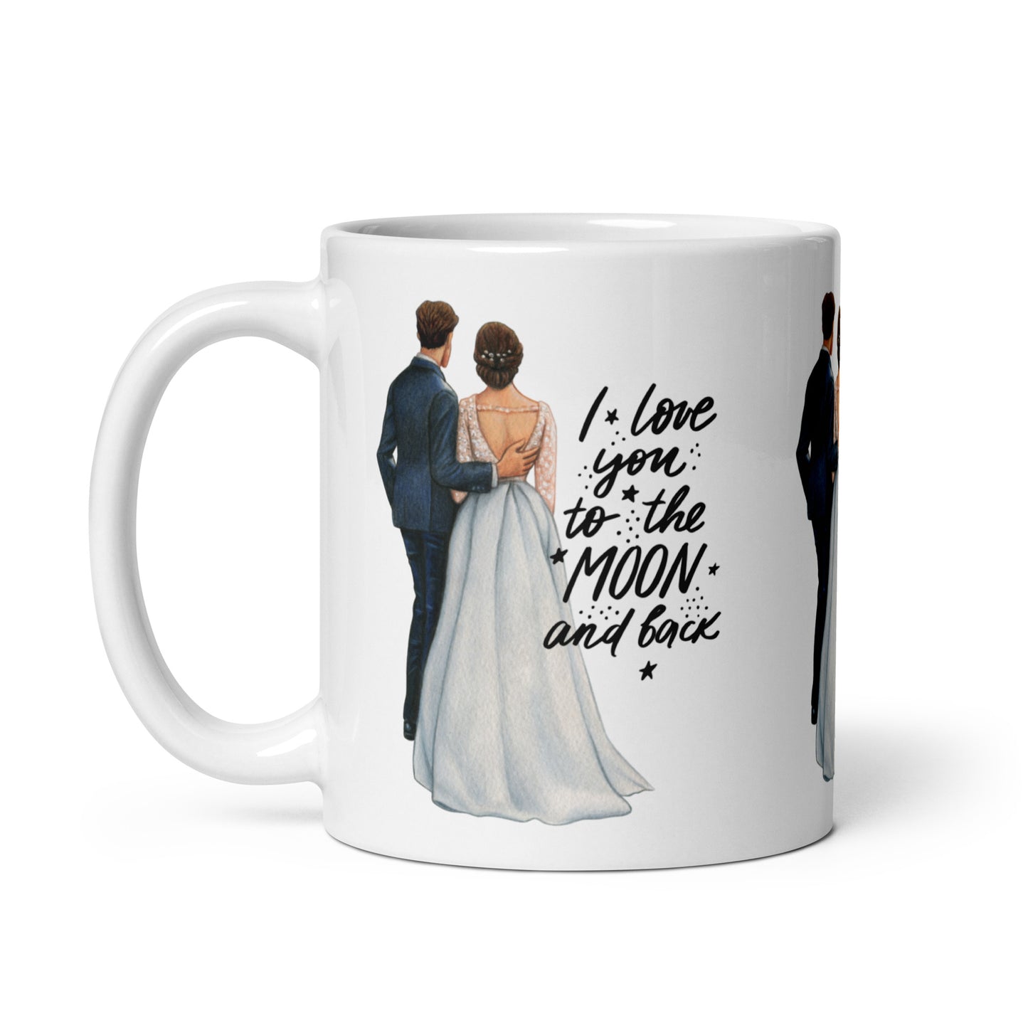 To the Moon and Back: Celestial Love Mug