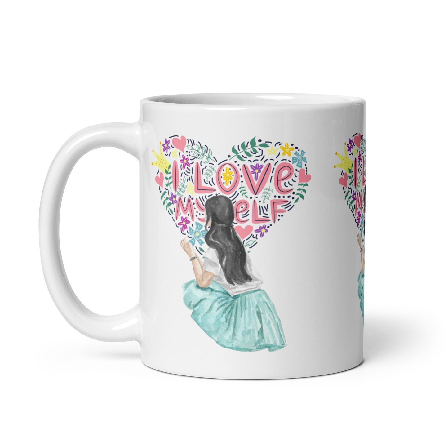 "Celebrate You: I Love Myself Coffee Mug